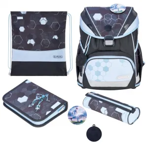 Školská taška Herlitz UltraLight+XL Futbal, sada
