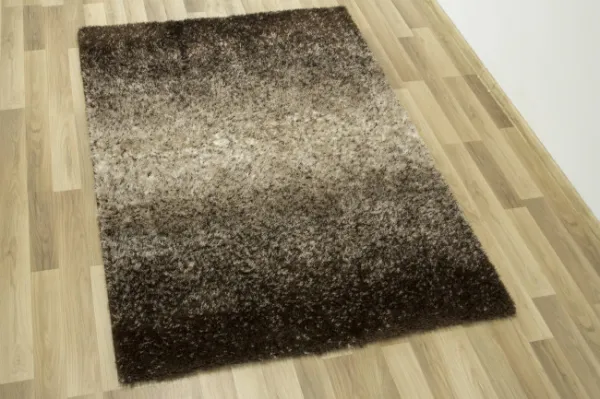 Koberec Shaggy Puffy P591 hnedý