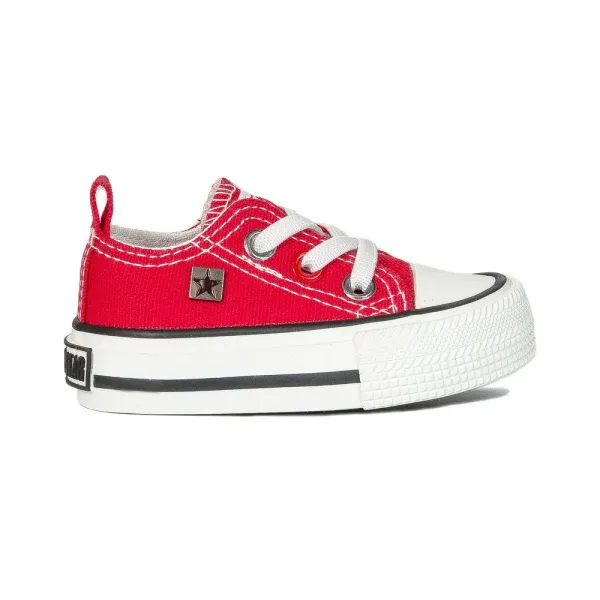 BIG STAR SHOES Červené tenisky Classic Detst's Low Big Star