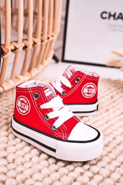 Detské tenisky BIG STAR SHOES Red