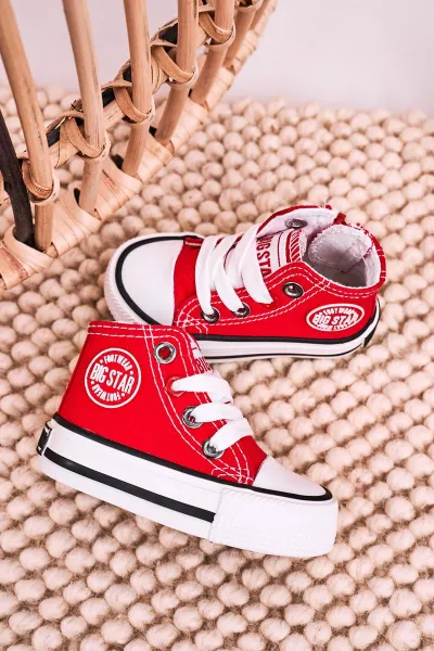 Detské tenisky BIG STAR SHOES Red