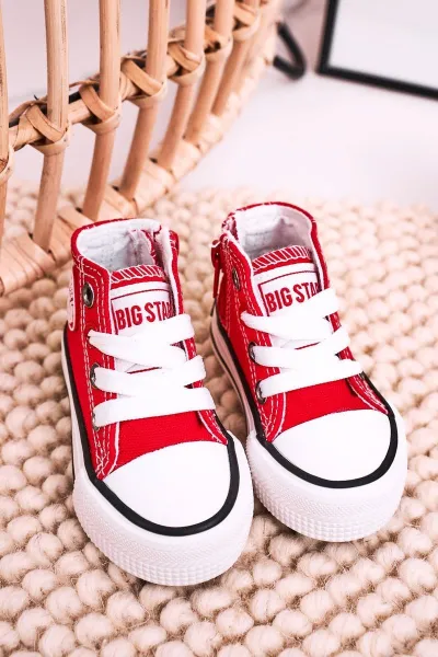 Detské tenisky BIG STAR SHOES Red