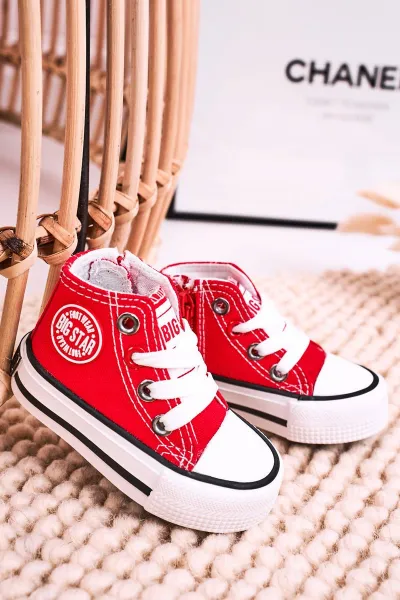 Detské tenisky BIG STAR SHOES Red