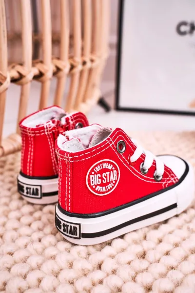 Detské tenisky BIG STAR SHOES Red
