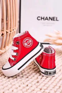 Detské tenisky BIG STAR SHOES Red