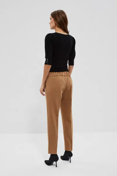 Marisse Cigarette Trousers Z-Sp-3613 Caramel