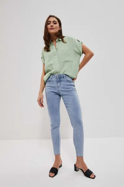 Marisse Medium Waist Jeans L-Je-3700 L.Blue