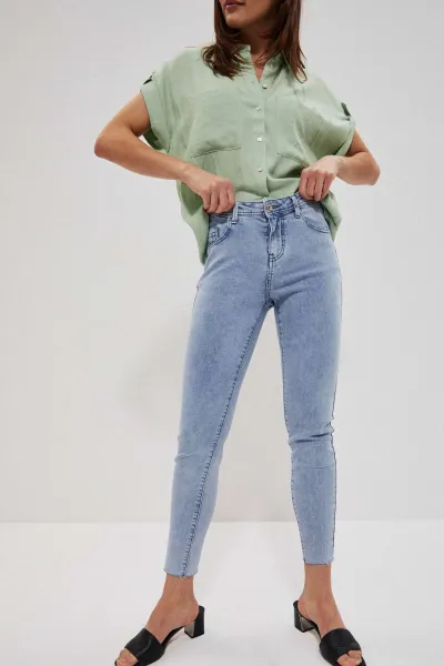 Marisse Medium Waist Jeans L-Je-3700 L.Blue