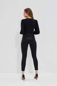 Marisse Shiny Leggings Z-Lg-3601 Black