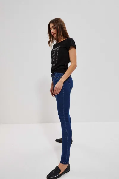 Marisse Push Up Jeans L-Je-3719 D.Blue