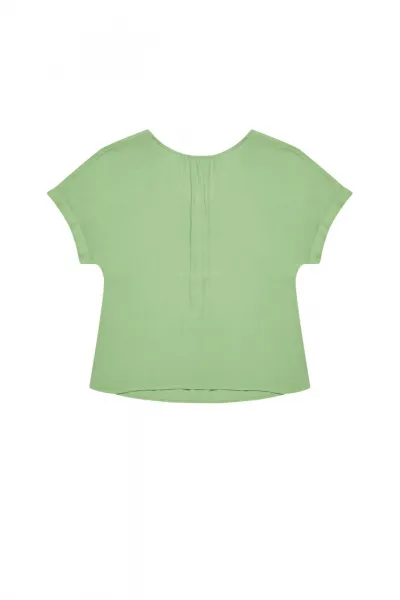 Marisse Viscose Blouse Shirt L-Ko-3741 Palm