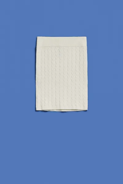 Svetrové šaty Marisse Off White