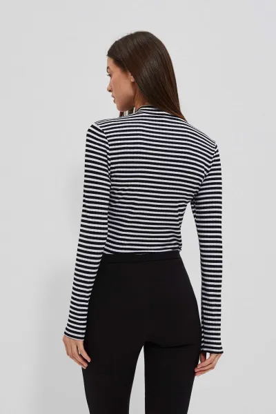 Marisse Blouse Z-Ts-3923 Black_White