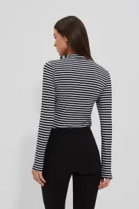Marisse Blouse Z-Ts-3923 Black_White