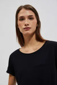 Marisse Women's T-Shirt L-Ts-4050 Black