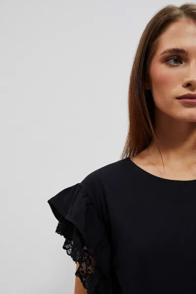 Marisse Blouse L-Ts-4001 Black