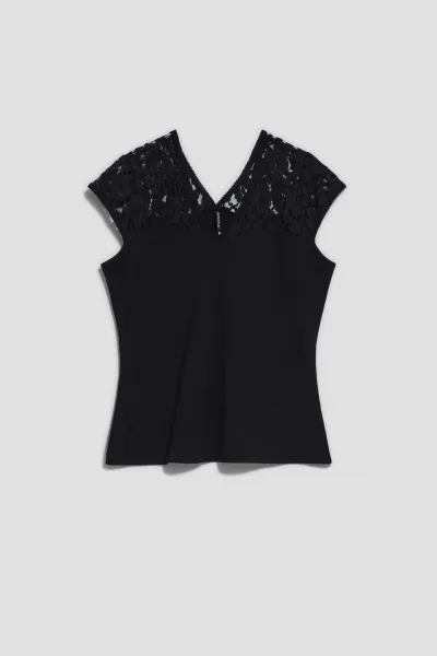 Marisse Blouse L-Ts-4002 Black