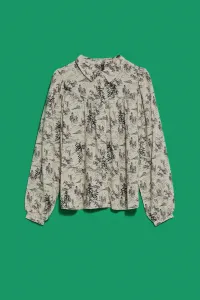 Marisse Women's Shirt L-Ko-4004 Beige