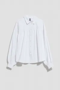 Marisse Women's Shirt L-Ko-4056 White