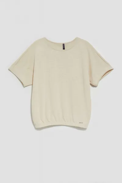 Marisse Women's Sweatshirt L-Bl-3706 L.Beige