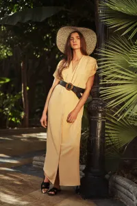 Marisse Women's Dress L-Su-4046 L.Honey