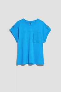 WOMEN'S T-SHIRT L-TS-4086 FRESH BLUE