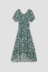 Marisse Women's Dress L-Su-4040 Palm Leaf