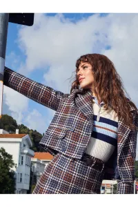 Koton Tweed dvojradový crop sako