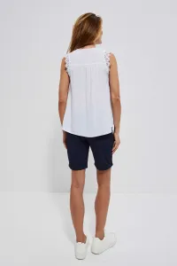 Marisse Women's Shirt L-Ko-3762 White
