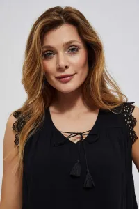 Marisse Women's Shirt L-Ko-3762 Black