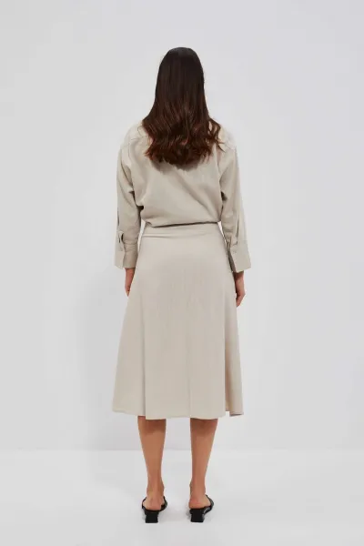WOMEN'S SKIRT L-SC-4023 D.Beige