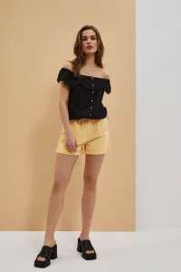 Marisse Women's Shorts L-Sh-4002 Vanilla