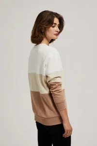 Marisse Dark Beige Printed Sweatshirt