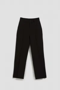 Marisse Black Pleated Trousers