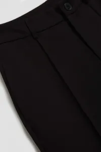 Marisse Black Pleated Trousers