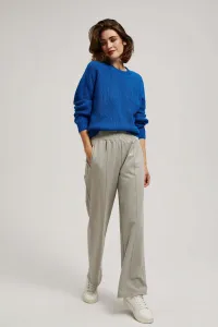 Marisse Azure Round Neck Sweater