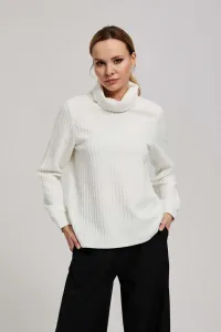 Sweatshirt with a wide turtleneck