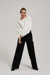 Sweatshirt with a wide turtleneck