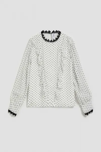 Marisse Ruffled Shirt