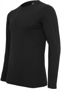 Fitted Stretch L/S T-Shirt Black