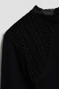 Marisse Blouse With Decorative Lace