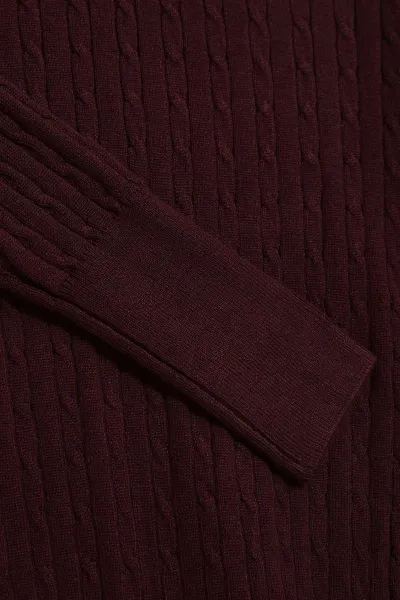 Marisse Thin Turtleneck Sweater, Chestnut