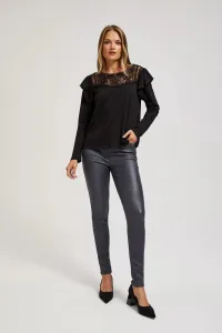 Marisse Black Lace Blouse