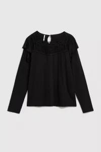 Marisse Black Lace Blouse