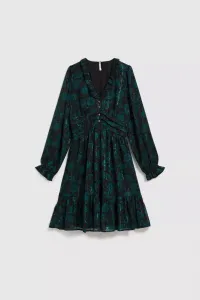 Marisse Chiffon Dress With A Floral Pattern