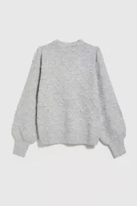 Marisse Sweater With Puffy Sleeves