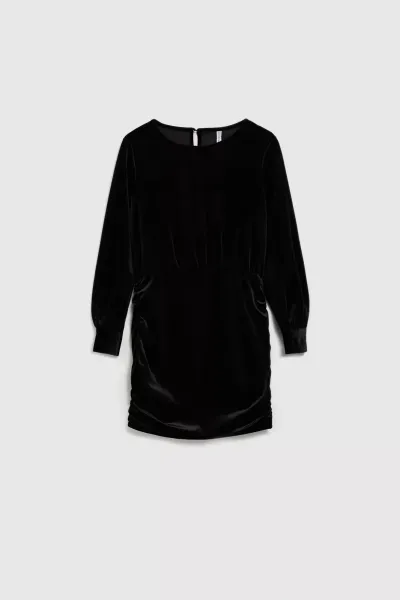 Marisse Velvet Mini Dress