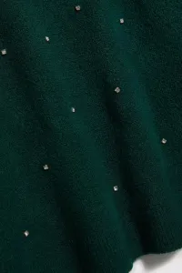 Marisse Sweater With Rhinestones