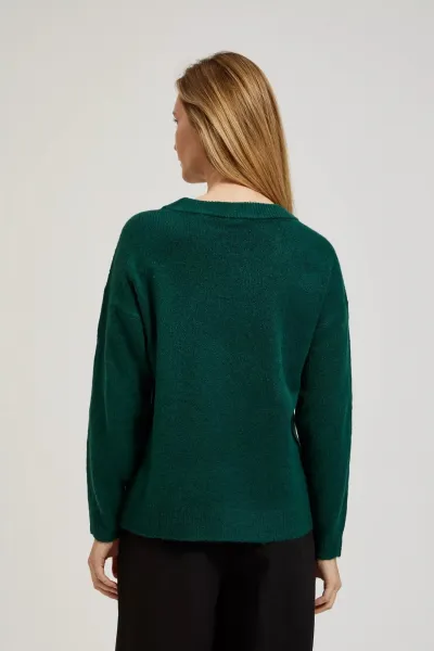 Marisse Sweater With Rhinestones