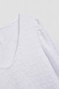 Marisse Openwork Blouse With A V-Neck